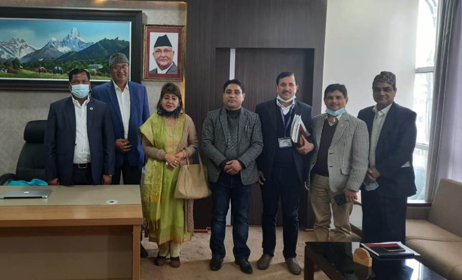 महासंघ र श्रम मन्त्रीबीच भेटवार्ता, सरकार निजी क्षेत्र मिलेर तालीम संचालन गर्ने प्रतिवद्धता