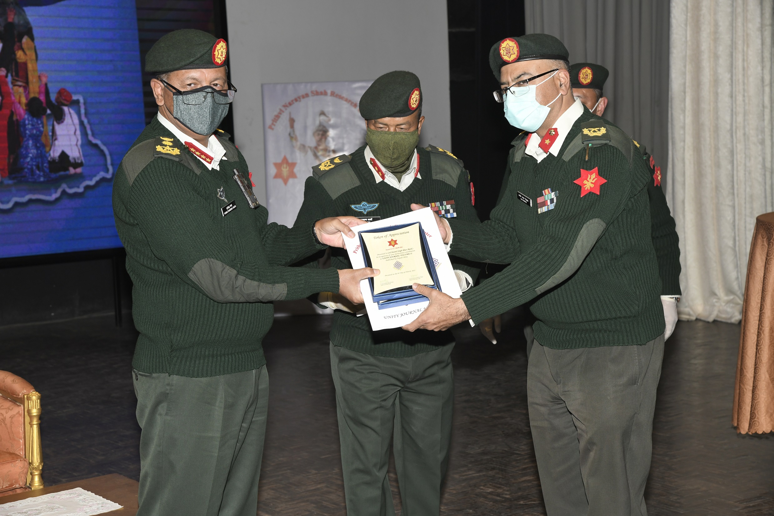 प्रधान सेनापतिद्वारा ‘Unity Journal’ दोश्रो संस्करणको विमोचन
