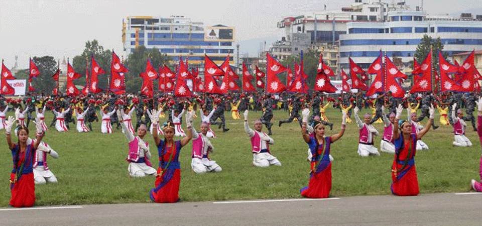 आज गणतन्त्र दिवस मनाइँदै