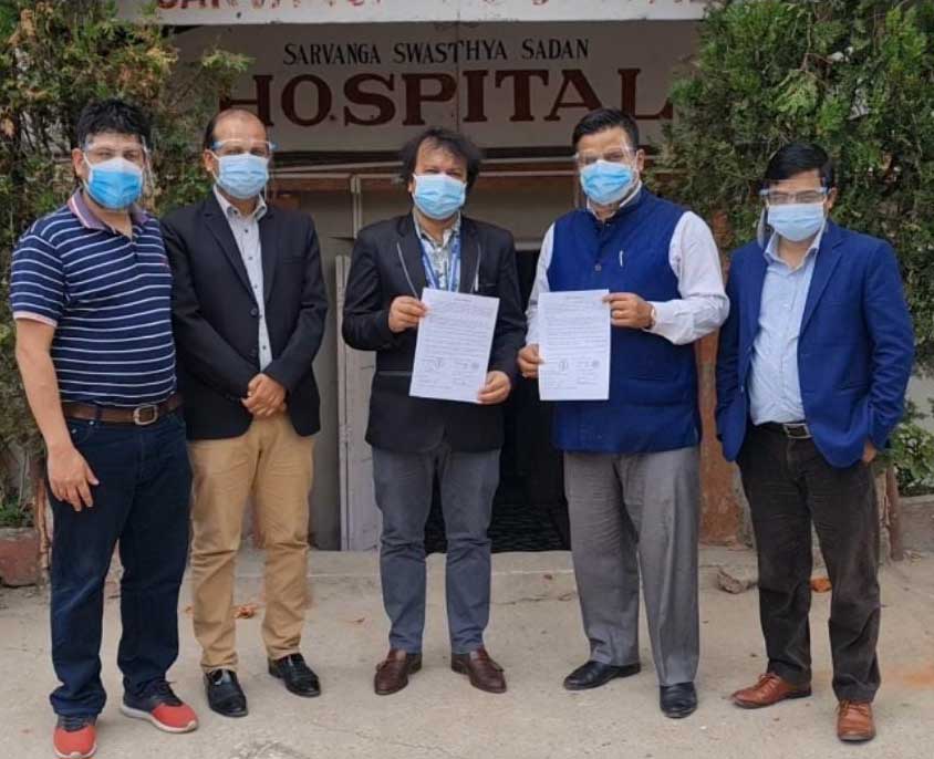 चार्टर्ड एकाउन्ट संघद्वारा आइसोलेशन केन्द्र सञ्चालन