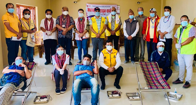 रेडियो सराङ्गकोटको रक्तदान अभियान, ४४ युनिट रगत संकलन