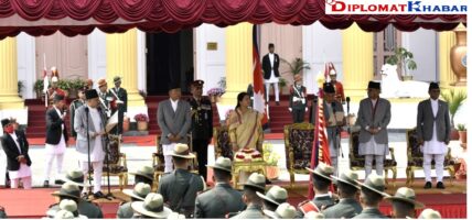 तेस्रो राष्ट्रपतिमा निर्वाचित रामचन्द्र पौडेल शीतल निवास प्रवेश