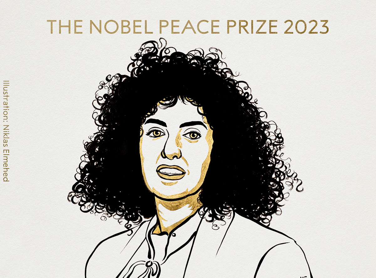जेलमा रहेकी इरानी मानवअधिकारकर्मी नरगिसलाई नोबेल शान्ति पुरस्कार